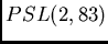 $PSL(2,83)$